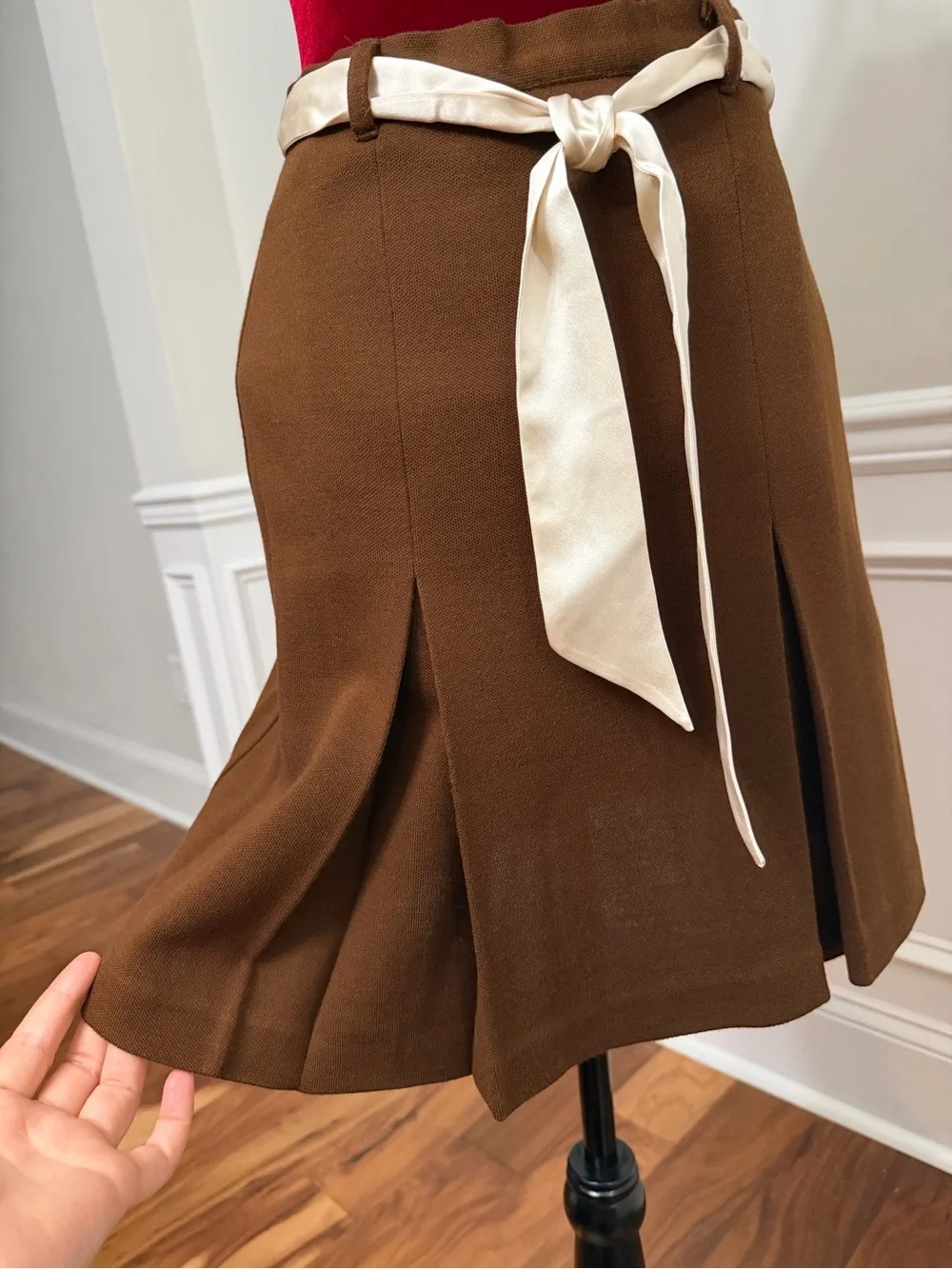 Vintage United Colors of Benetton Pleated Mini Skirt | Made in Italy‎